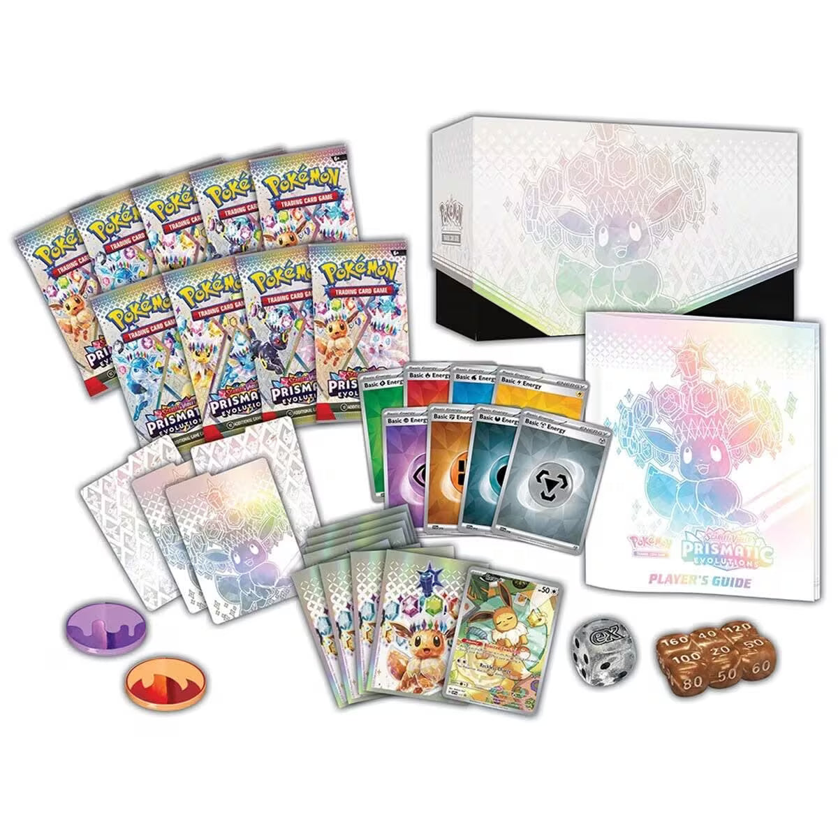 Pokémon TCG Scarlet & Violet Prismatic Evolutions Elite Trainer Box