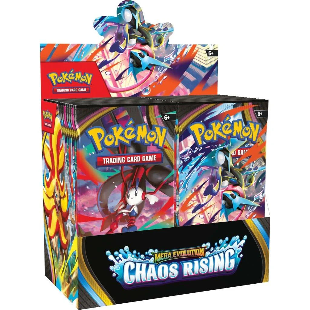 Pokémon TCG Mega Evolution Chaos Rising Booster Display (36 Boosters)
