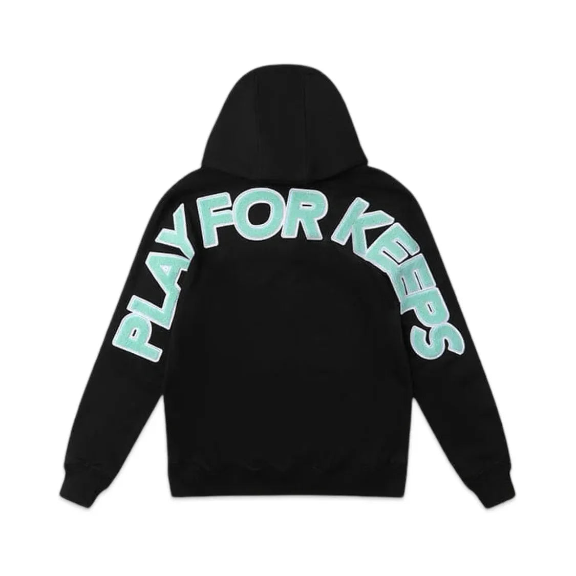 GEEDUP PLAY FOR KEEPS HOODIE 'BLACK/TEAL'