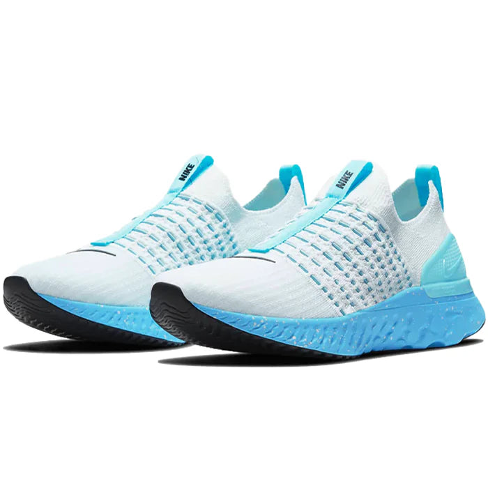 NIKE REACT PHANTOM RUN FLYKNIT 2 'GLACIER BLUE'