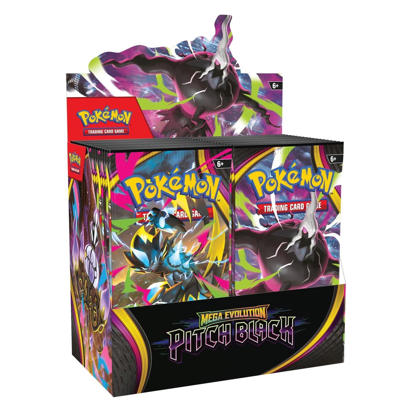 Pokémon TCG Mega Evolution Pitch Black Booster Display (36 Boosters)