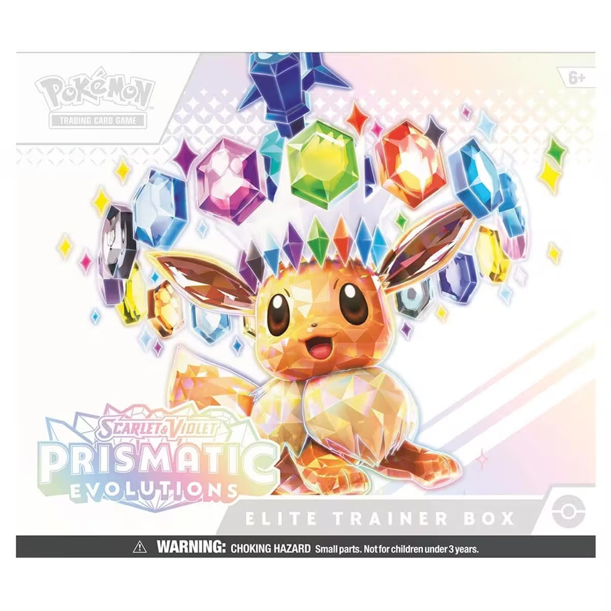 Pokémon TCG Scarlet & Violet Prismatic Evolutions Elite Trainer Box