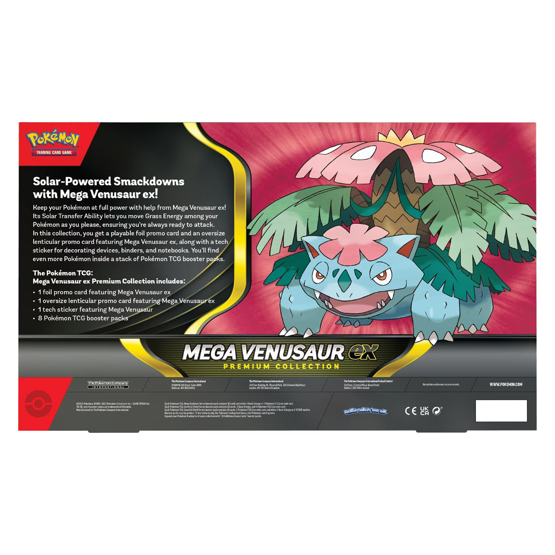 Pokemon Trading Card Game: Mega Venusaur Ex Premium Collection TBKICKS Pokemon Trading Card Game: Mega Venusaur Ex Premium Collection TBKICKS