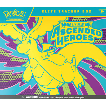 Pokémon TCG Mega Evolution Ascended Heroes Elite Trainer Box