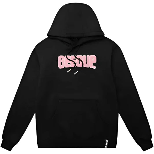 GEEDUP PLAY FOR KEEPS HOODIE 'PINK/BLACK'