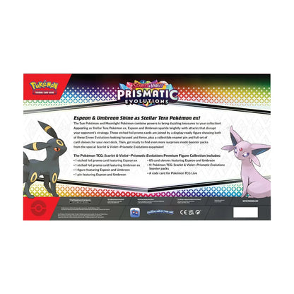 Pokémon TCG Scarlet & Violet Prismatic Evolutions Premium Figure Collection