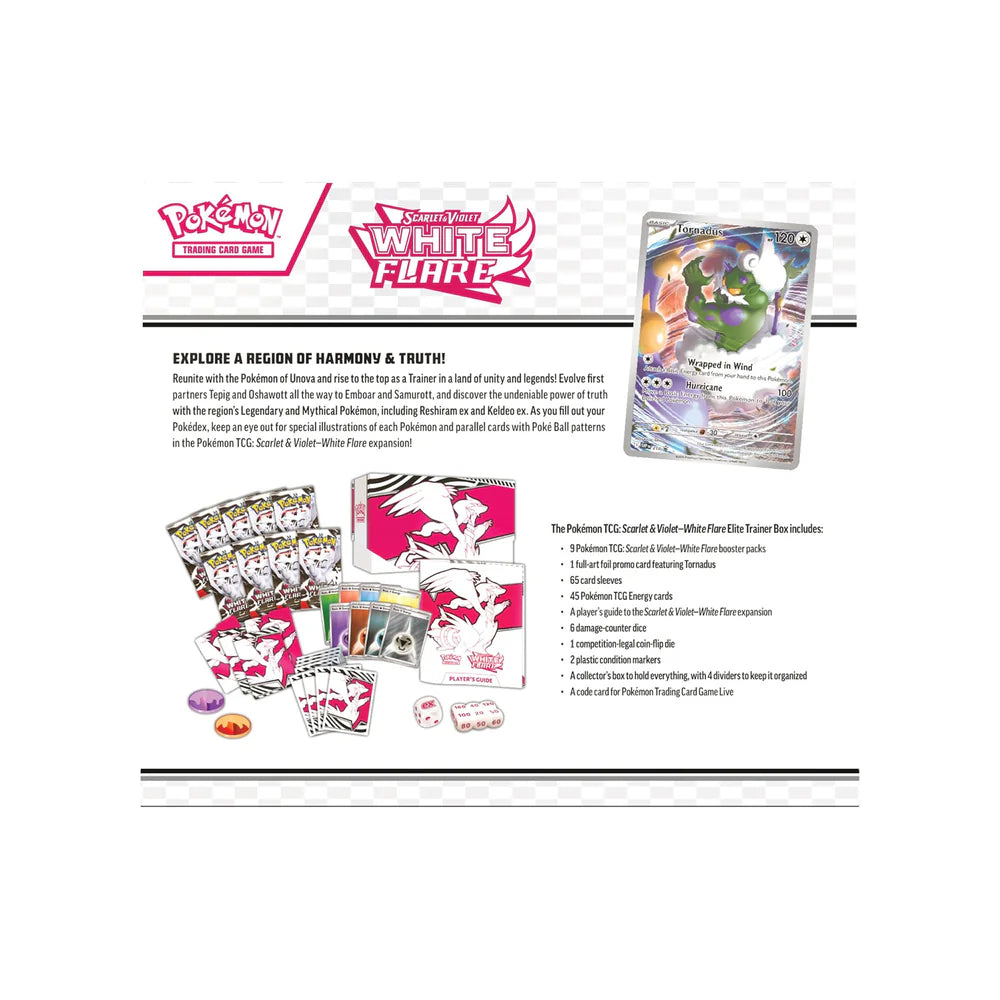 Pokémon Scarlet & Violet 'White Flare Elite Trainer Box'