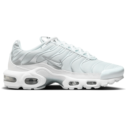 NIKE AIR MAX PLUS TN 'WHITE METALLIC SILVER'