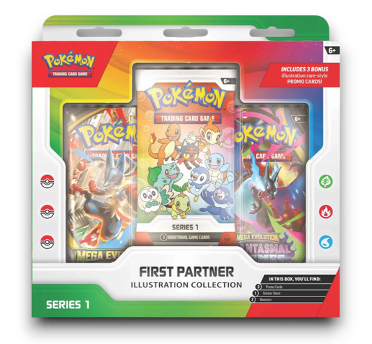 Pokémon TCG: First Partner Illustration Collection—Series 1