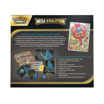 Pokémon TCG Mega Evolution Elite Trainer Box (Mega Lucario)