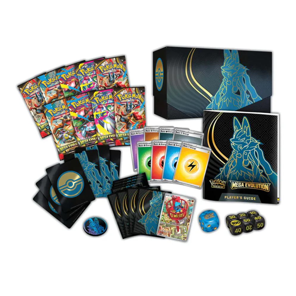 Pokémon TCG Mega Evolution Elite Trainer Box (Mega Lucario)