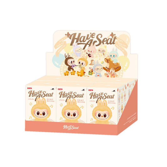 Pop Mart The Monsters Labubu Have a Seat Vinyl Face Sealed Case (6 Blind Boxes)